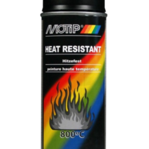 Motip Hittebestendige Lak Zwart 400 ml