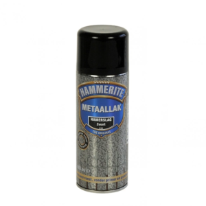 Hammerite Metaallak Hamerslag Zwart 400 ml